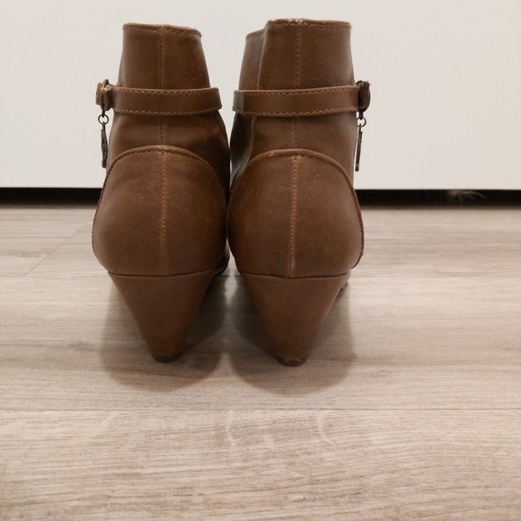 Leather Ankle Boots - Picture 2 of 3